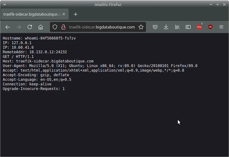 Insecure WhoAmI via domain